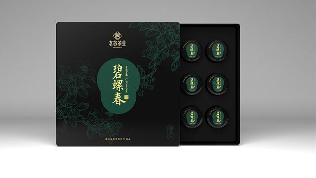 黑色系茶葉包裝鑒賞，漂亮的不像實力派